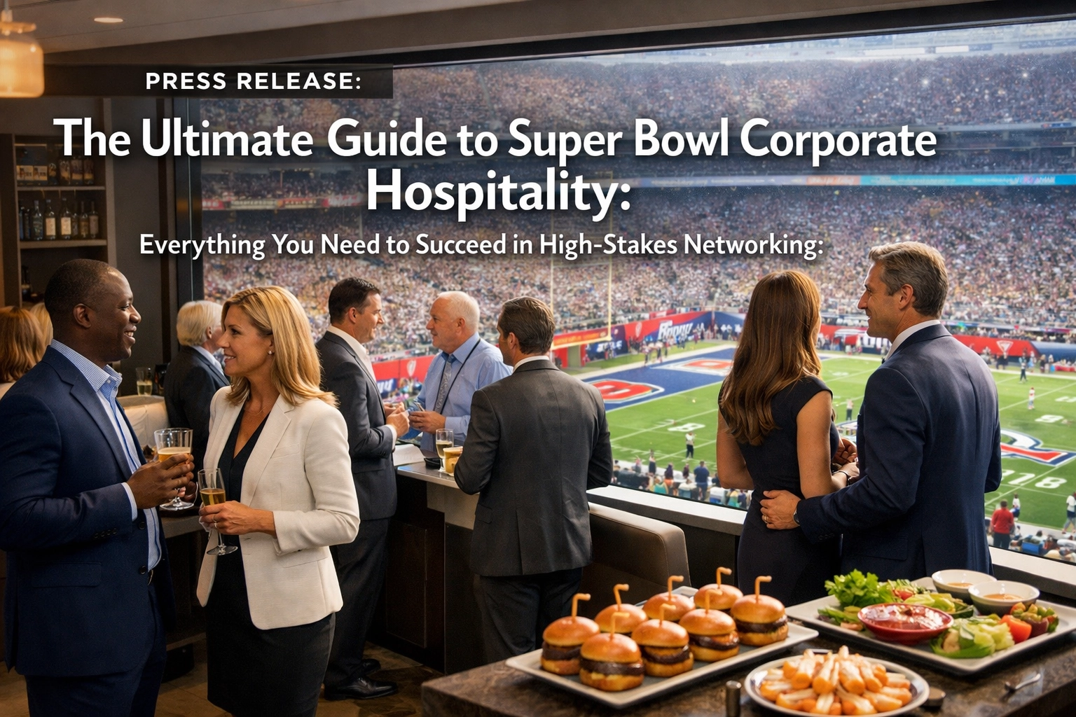 PRESS RELEASE: The Ultimate Guide to Super Bowl Corporate Hospitality: Everything You Need to Succeed in High-Stakes Networking y3gw9ndccxq