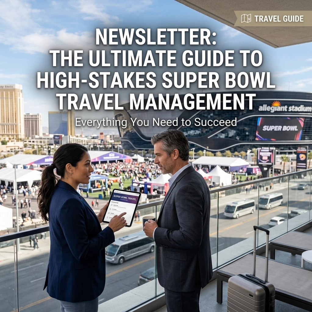 NEWSLETTER: The Ultimate Guide to High-Stakes Super Bowl Travel Management: Everything You Need to Succeed y hjwxaovfy