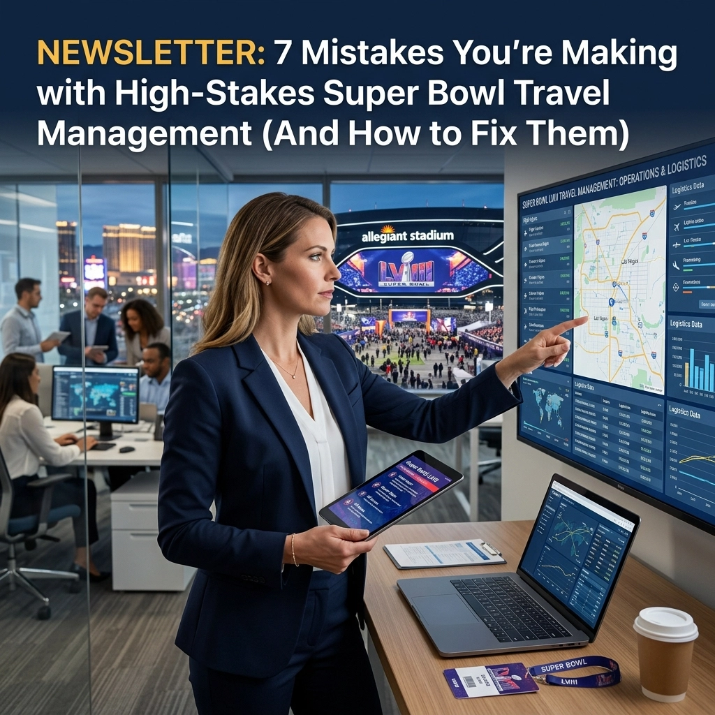 NEWSLETTER: 7 Mistakes You’re Making with High-Stakes Super Bowl Travel Management (And How to Fix Them) wvxdnv7bj v