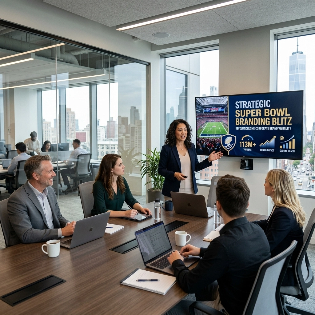 PRESS RELEASE: Why a Strategic Super Bowl Branding Blitz Will Change the Way You Approach Corporate Brand Visibility y1cefe9wi0u