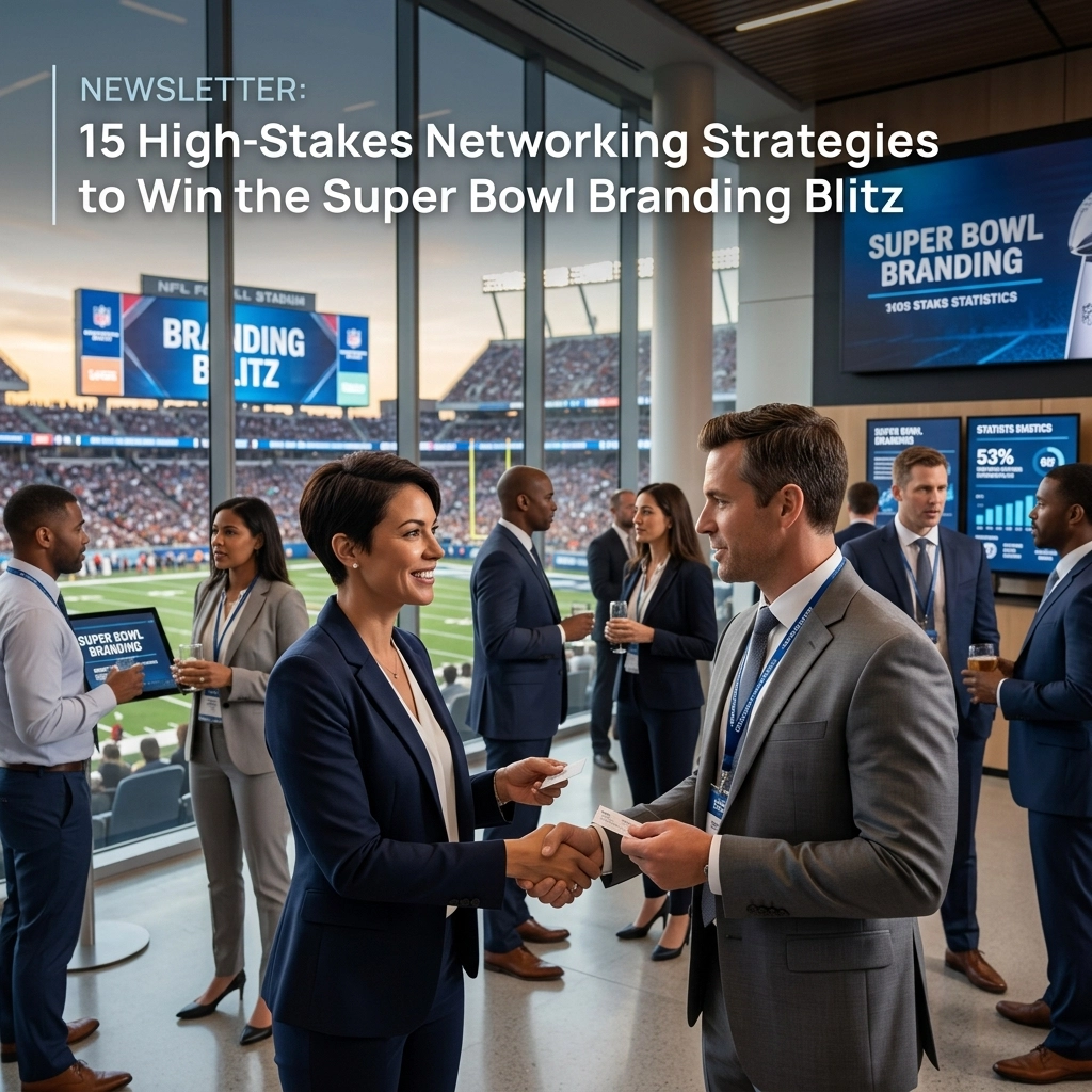 NEWSLETTER: 15 High-Stakes Networking Strategies to Win the Super Bowl Branding Blitz mukfkovoxhu