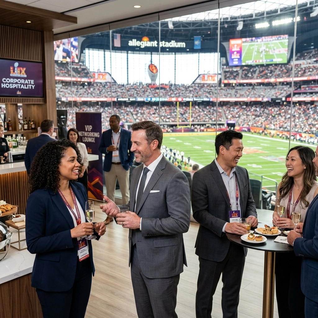 PRESS RELEASE: The Ultimate Guide to Super Bowl Corporate Hospitality: Everything You Need to Succeed in VIP Networking wckzgqqaf2m